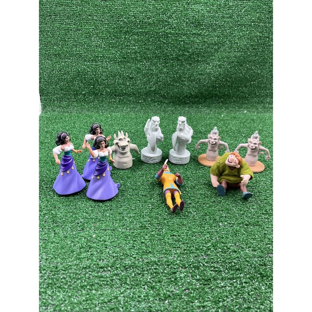 Disney Hunchback Of‎ Notre Dame Burger King Kids Meal Figures Lot Of 10
